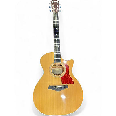 Taylor Used Taylor 314CE Natural Acoustic Electric Guitar