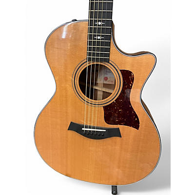 Used Taylor 314CE Natural Acoustic Electric Guitar
