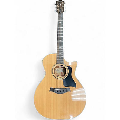 Used Taylor 314CE  Natural Acoustic Electric Guitar