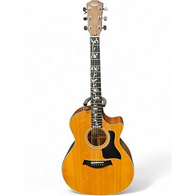 Used Taylor 314CE Natural Acoustic Electric Guitar