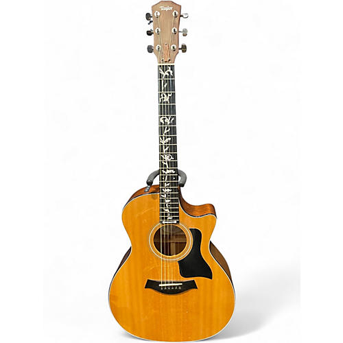 Used Taylor 314CE Natural Acoustic Electric Guitar Natural