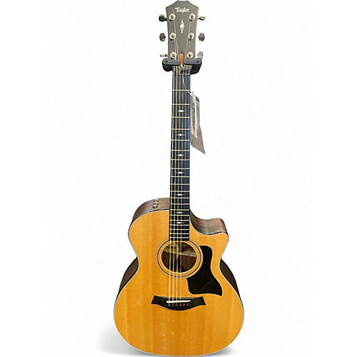 Used Taylor 314CE Natural Acoustic Electric Guitar Natural