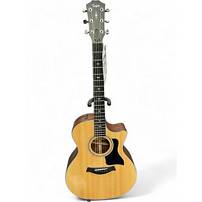 Used Taylor 314CE Natural Acoustic Electric Guitar