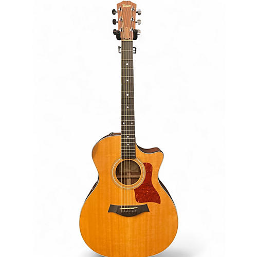 Used Taylor 314CE Natural Acoustic Electric Guitar Natural