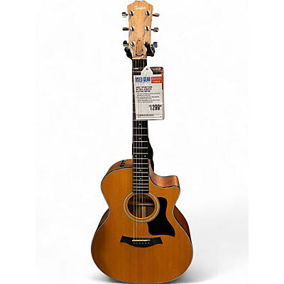 Used Taylor 314CE Natural Acoustic Electric Guitar