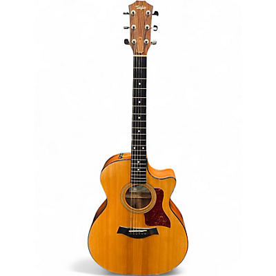 Used Taylor 314CE Natural Acoustic Electric Guitar