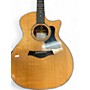 Used Taylor 314CE Natural Acoustic Electric Guitar Natural