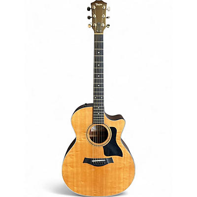 Used Taylor 314CE Natural Acoustic Electric Guitar