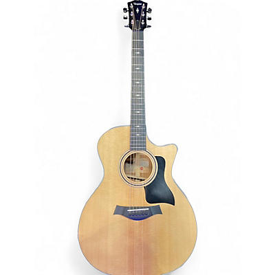 Used Taylor 314CE Natural Acoustic Electric Guitar