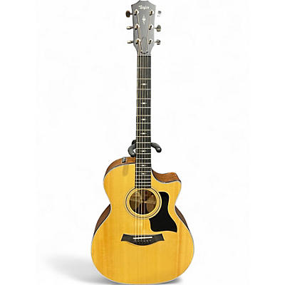 Used Taylor 314CE Natural Acoustic Electric Guitar