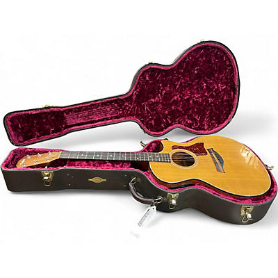 Used Taylor 314CE Natural Acoustic Electric Guitar