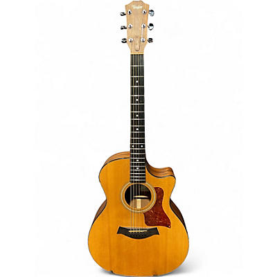 Used Taylor 314CE Natural Acoustic Electric Guitar