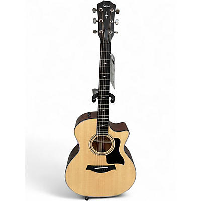 Used Taylor 314CE Natural Acoustic Electric Guitar