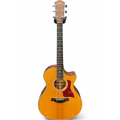 Used Taylor 314CE Natural Acoustic Electric Guitar