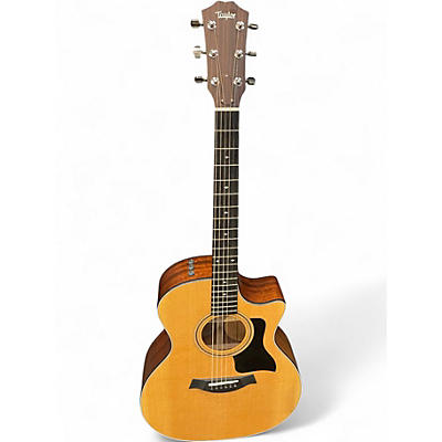 Used Taylor 314CE Natural Acoustic Electric Guitar