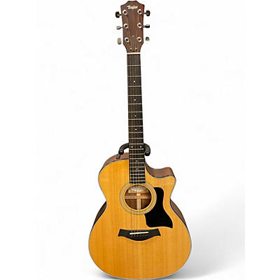 Used Taylor 314CE Natural Acoustic Electric Guitar