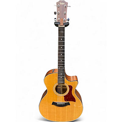 Used Taylor 314CE Natural Acoustic Electric Guitar