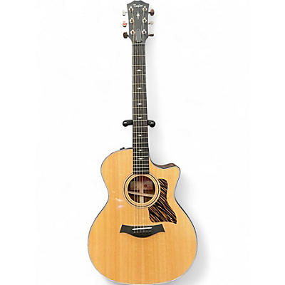 Used Taylor 314CE Natural Acoustic Electric Guitar