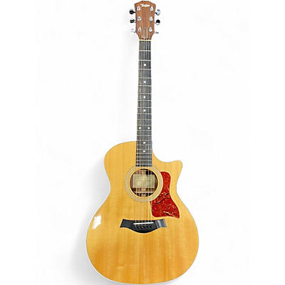 Used Taylor 314CE Natural Acoustic Electric Guitar