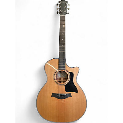 Used Taylor 314CE Natural Acoustic Electric Guitar