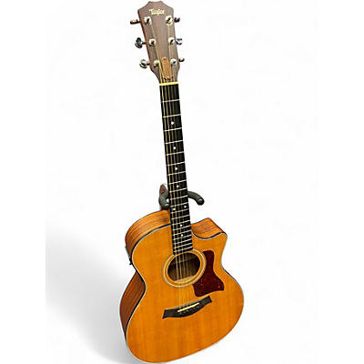 Used Taylor 314CE Natural Acoustic Electric Guitar