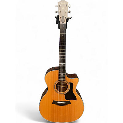 Used Taylor 314CE Natural Acoustic Electric Guitar