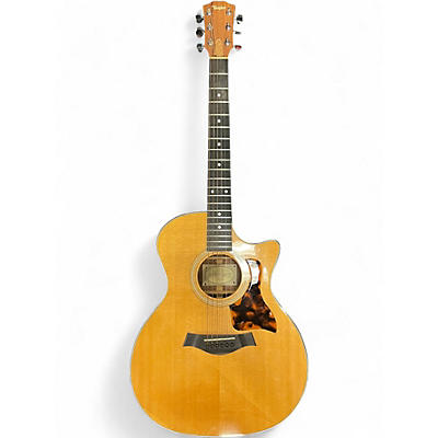 Used Taylor 314CE Natural Acoustic Electric Guitar