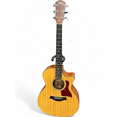 Used Taylor 314CE Natural Acoustic Electric Guitar