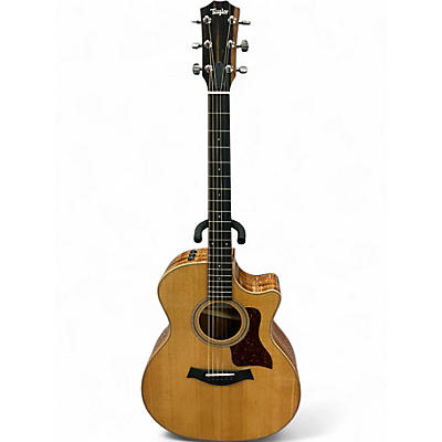 Used Taylor 314CE Natural Acoustic Electric Guitar