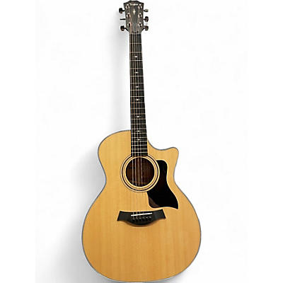 Used Taylor 314CE Natural Acoustic Electric Guitar
