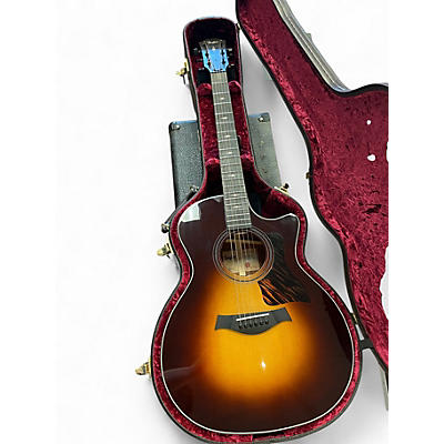 Used Taylor 314CE-SE Tobacco Burst Acoustic Electric Guitar