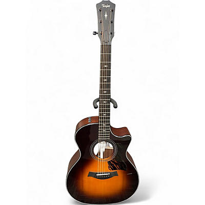 Used Taylor 314CE Tobacco Burst Acoustic Electric Guitar