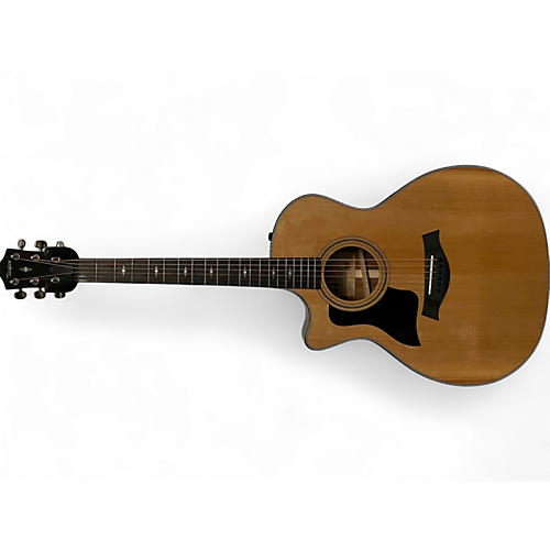 Used Taylor 314CE V-Class Natural Acoustic Electric Guitar Natural