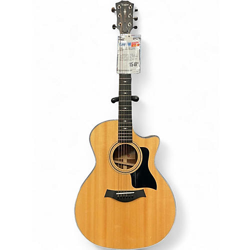 Used Taylor 314CE V-Class Natural Acoustic Electric Guitar Natural