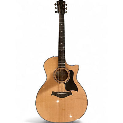 Used Taylor 314CE V-Class Natural Acoustic Electric Guitar