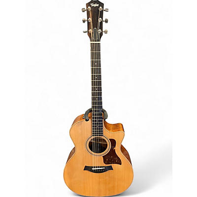 Used Taylor 314CE studio Natural Acoustic Electric Guitar