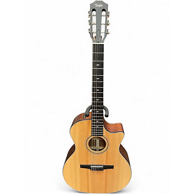 Used Taylor 314CEN Natural Classical Acoustic Electric Guitar
