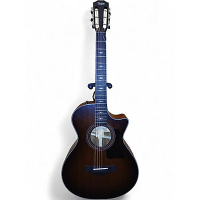 Used Taylor 322CE 12-FRET Shaded Edgeburst Acoustic Electric Guitar