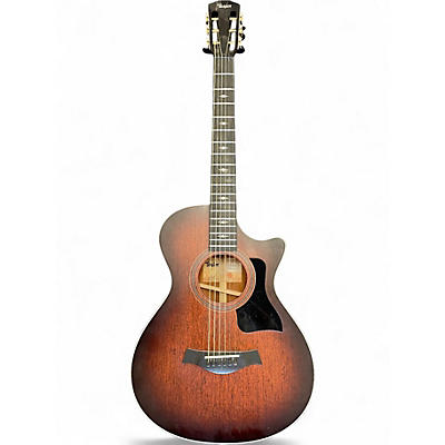 Used Taylor 322CE 12-Fret Shaded Edge Burst Acoustic Electric Guitar