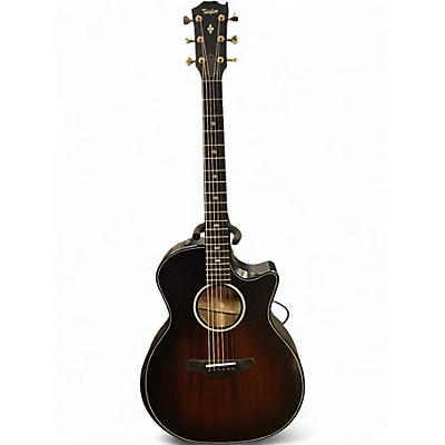 Used Taylor 324CE BUILDERS EDITION SHADED EDGE BURST Acoustic Electric Guitar