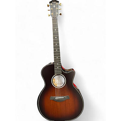 Taylor Used Taylor 324CE Builder's Edition Shaded Edge Burst Acoustic Electric Guitar