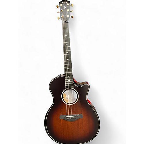 Taylor Used Taylor 324CE Builder's Edition Shaded Edge Burst Acoustic Electric Guitar Shaded Edge Burst