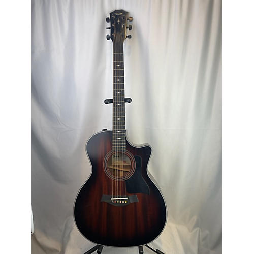 Taylor Used Taylor 324CE Dark Burst Acoustic Electric Guitar dark burst