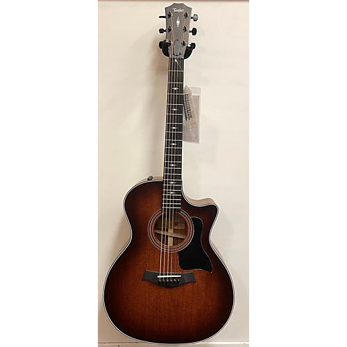 Taylor Used Taylor 324CE Mahogany Acoustic Electric Guitar Mahogany