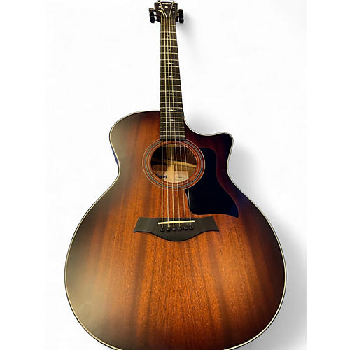 Used Taylor 324CE Mahogany Acoustic Electric Guitar Mahogany