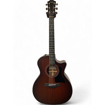 Taylor Used Taylor 324CE Shaded Edge Burst Acoustic Electric Guitar