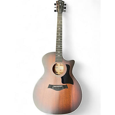 Used Taylor 324CE Shaded Edge Burst Acoustic Electric Guitar