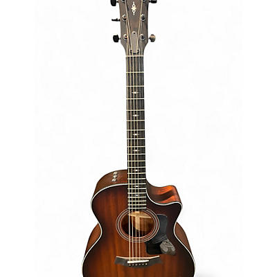 Used Taylor 324CE Shaded Edge Burst Acoustic Electric Guitar