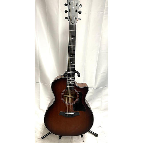 Taylor Used Taylor 324CE Tobacco Kona Burst Acoustic Electric Guitar tobacco kona burst