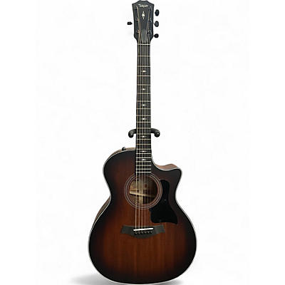 Used Taylor 324CE Tobacco Kona Burst Acoustic Electric Guitar